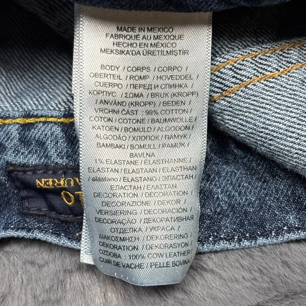 Polo Ralph Lauren Classic Fit Mens Jeans 36x32 Medium Wash Blue Straight Leg